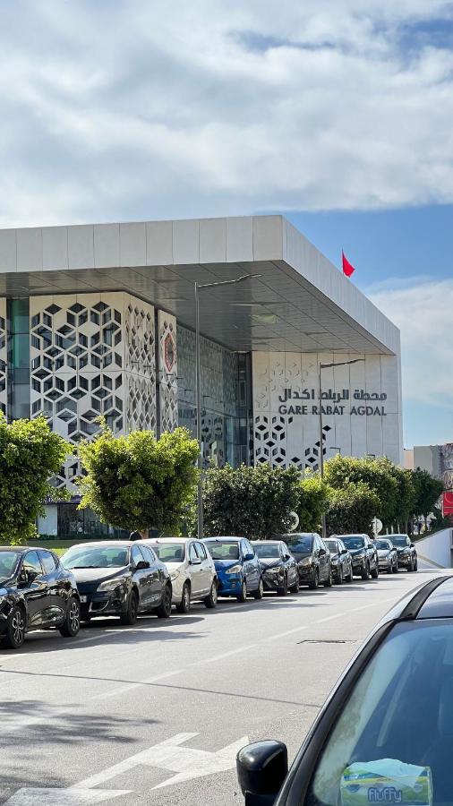 Suitouiss - Agdal 1 - Appartement A 2 Minutes De La Gare De Train Tgv Rabat Eksteriør billede